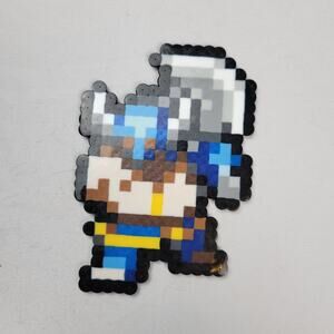 Berserker Fire Emblem Perler Bead Pixel Art